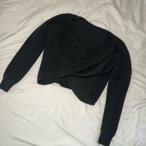 Black Knit Sweater